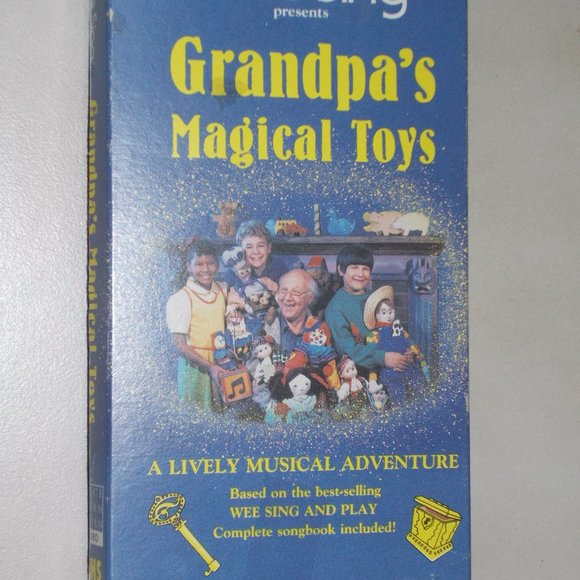Wee Sing "Grandpa's Magical Toys VHS Video - Picture 1 of 2
